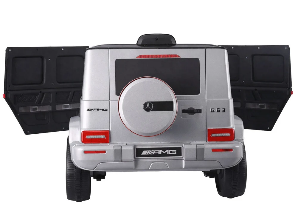 Automobil na baterije S306-1 srebrni Mercedes G63 auto na akumulator_6