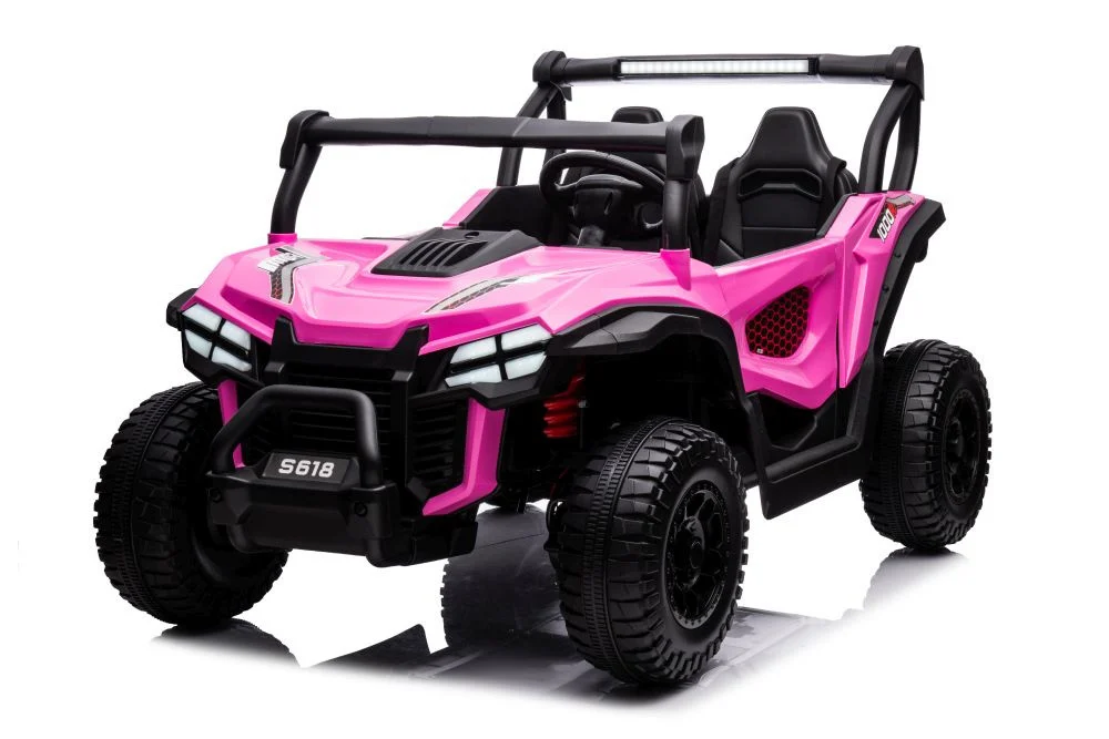 Automobil na baterije S618 ružičasto 4x4 auto na akumulator_5