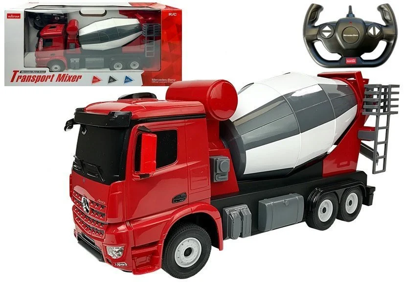 Automobil na daljinsko upravljanje Mercedes-Benz Arocs Rastar 1:14 crveni_5