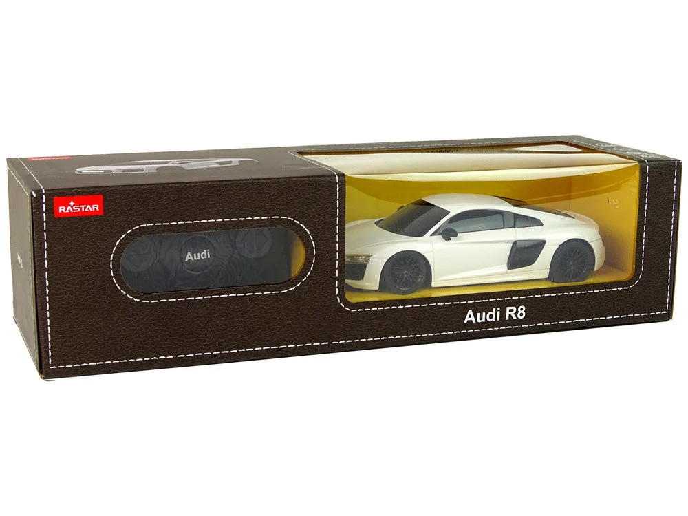 Automobil na daljinsko upravljanje RC Audi R8 Rastar Pilot Bijela 1:24_7