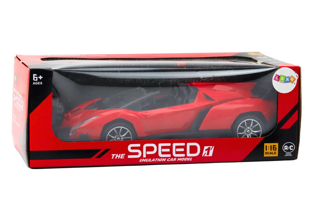 Automobil na daljinsko upravljanje, sportski automobil RC 1:16, crveni_4