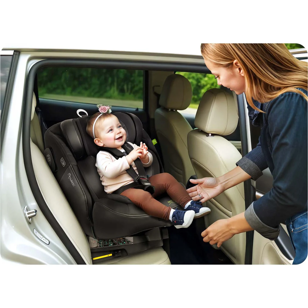 Autosjedalica Nukido Aero Line 0–36 kg, crna, ISOFIX_11