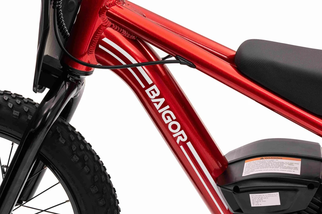 BAIGOR 23 PRO crveni motocikl, crvena motor na akumulator_14