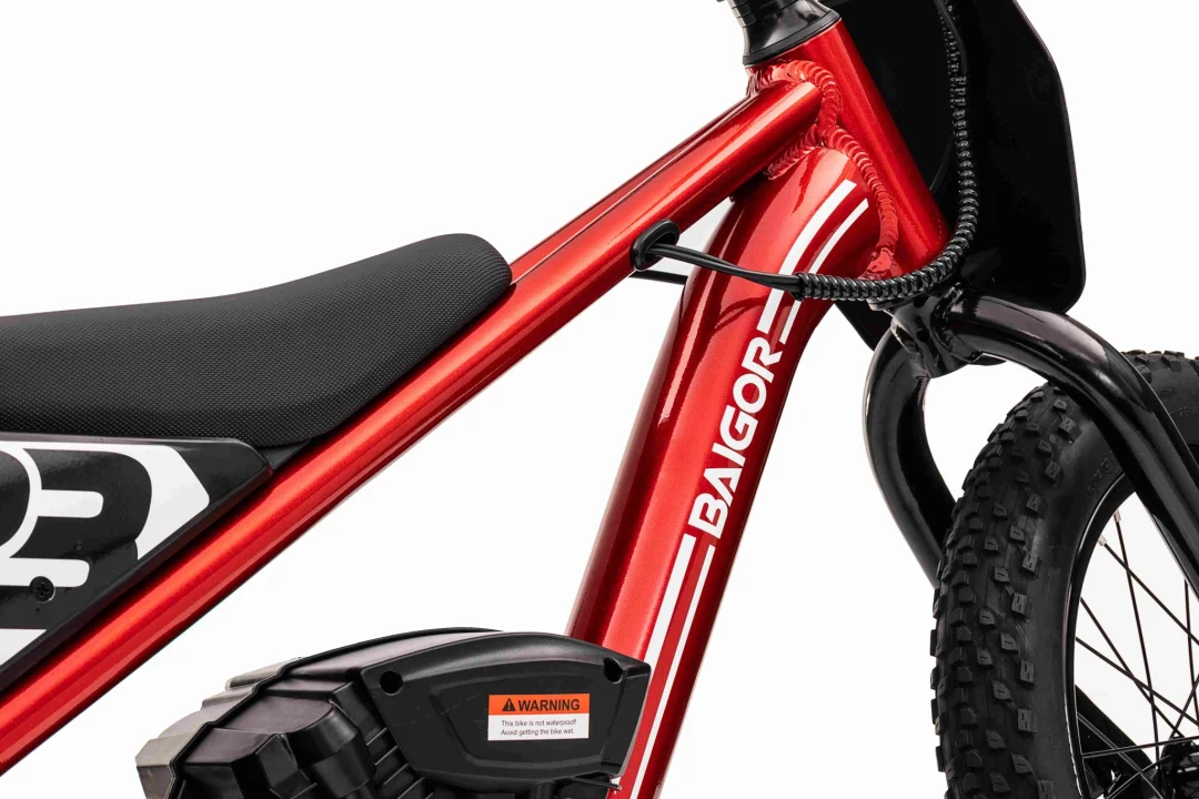 BAIGOR 23 PRO crveni motocikl, crvena motor na akumulator_29