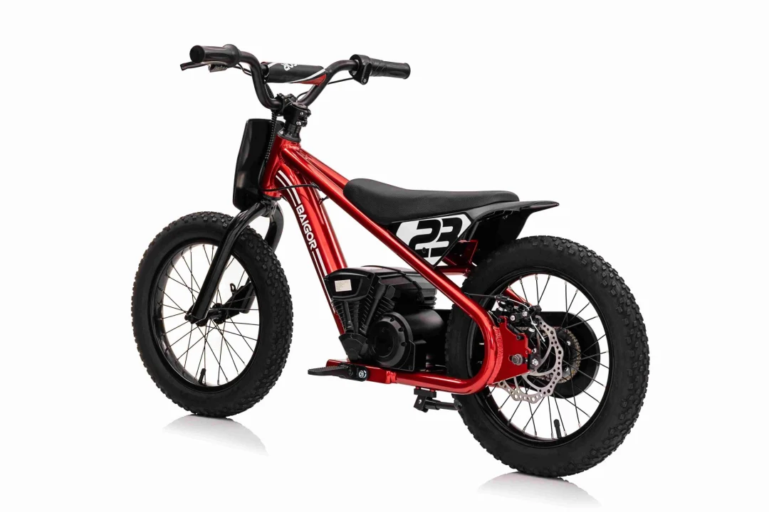 BAIGOR 23 PRO crveni motocikl, crvena motor na akumulator_3