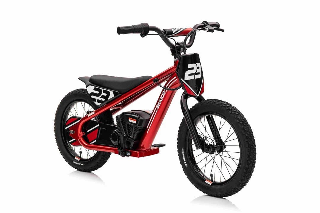 BAIGOR 23 PRO crveni motocikl, crvena motor na akumulator_8