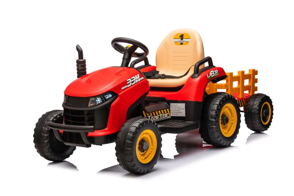 BBH-030 Crveni akumulatorski traktor auto na akumulator_5