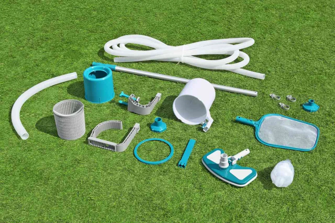 BESTWAY 3-u-1 set za čišćenje bazena + usisavač + cjedilo + skimer_4