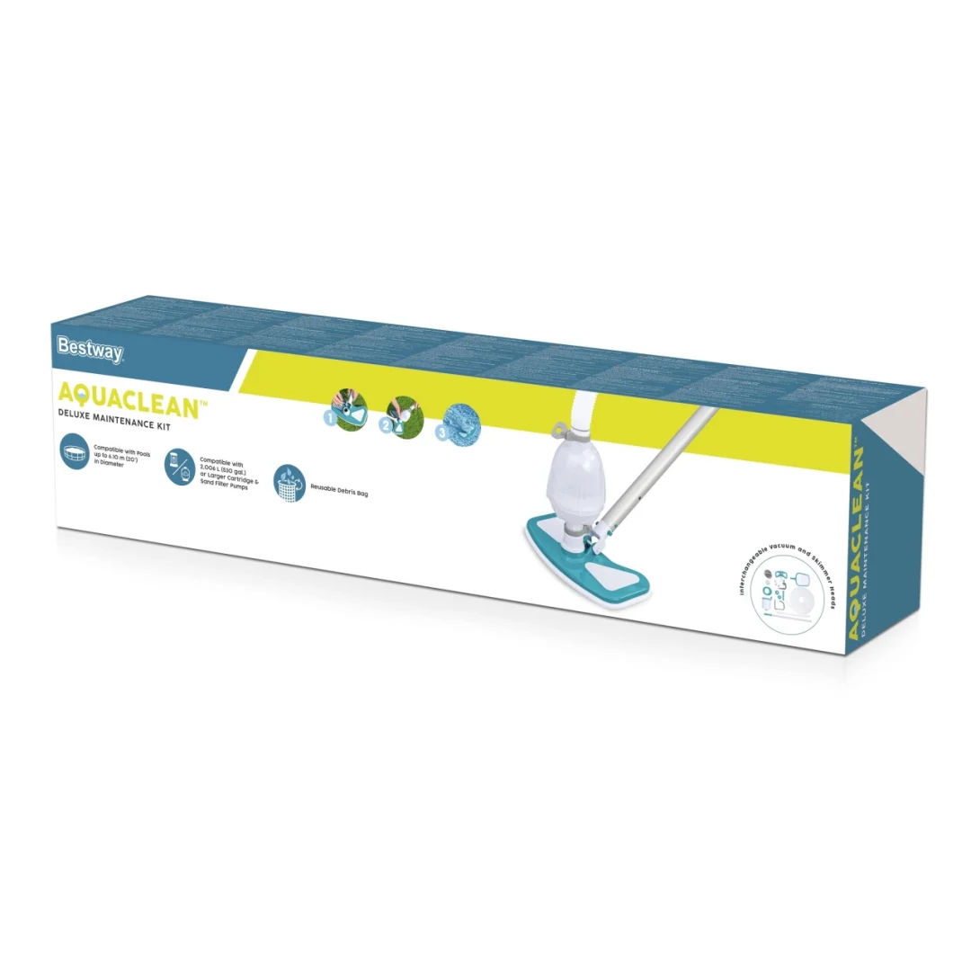 BESTWAY 3-u-1 set za čišćenje bazena + usisavač + cjedilo + skimer_9