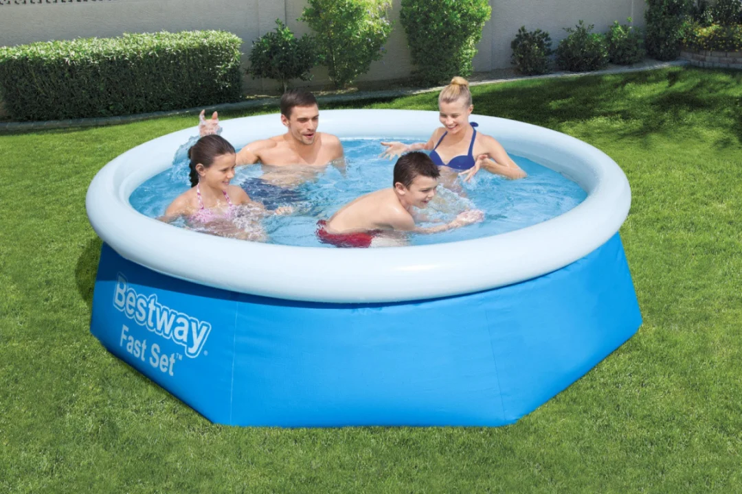 BESTWAY 8FT ekspanzijski bazen 244x66cm + pumpa + filter + krpa za popravak_5