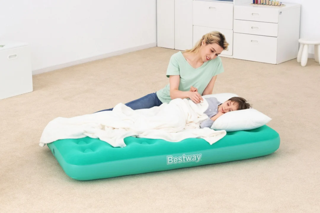 BESTWAY DrowsyDreamer napuhani madrac plavi 158×89×18 cm_5