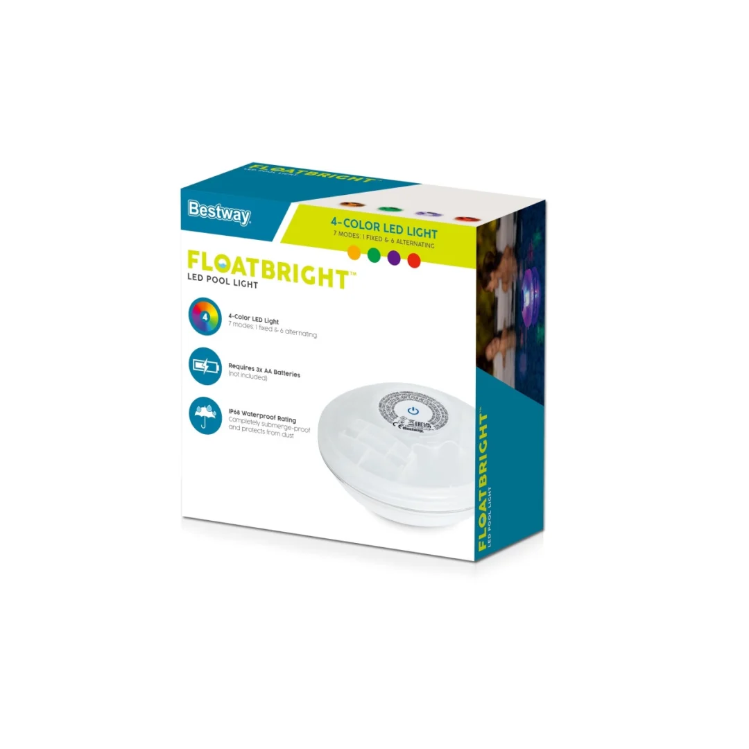 BESTWAY LED svjetiljka za bazen, crvena_8