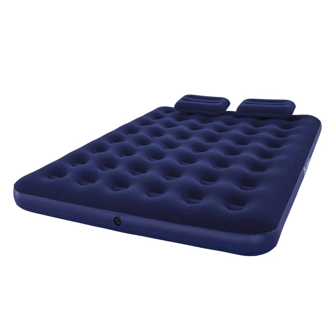 BESTWAY Queen napuhani madrac 203×152×22 cm s pumpom i 2 jastuka_1