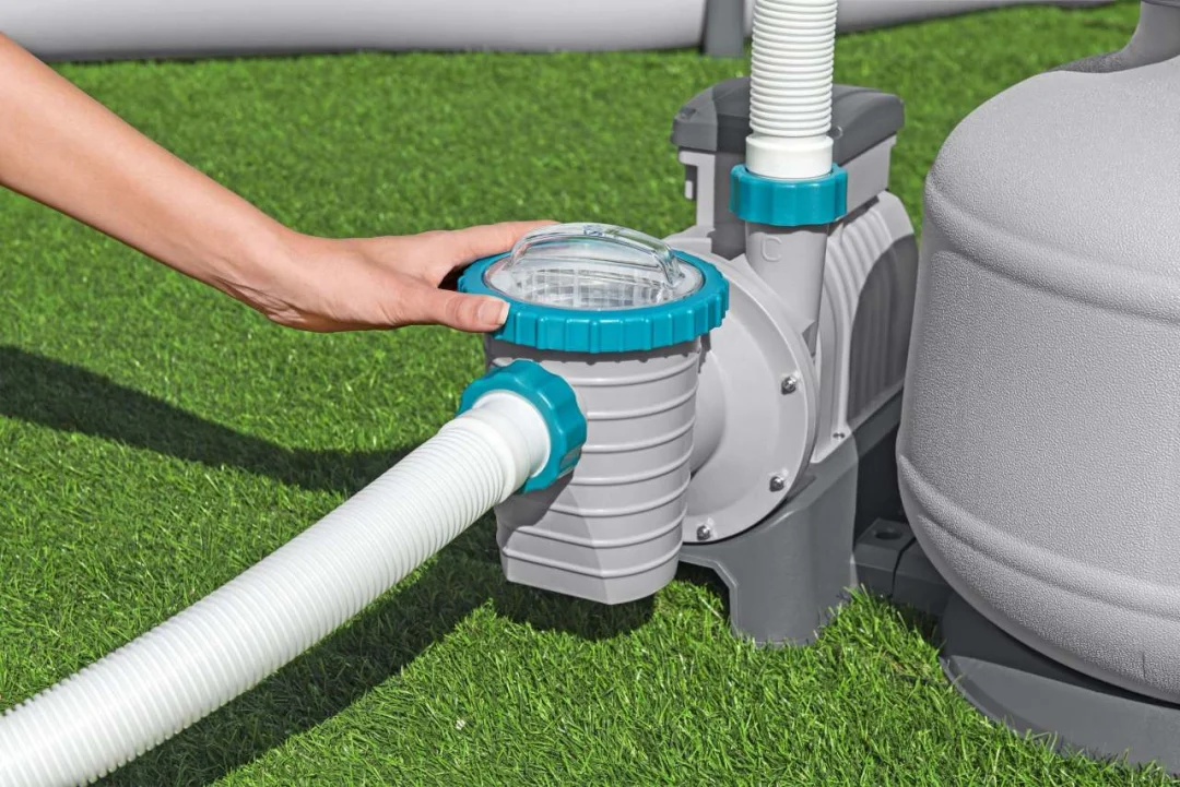 BESTWAY pumpa za pješčani filter za bazene 11355 l + priključci + crijeva_11
