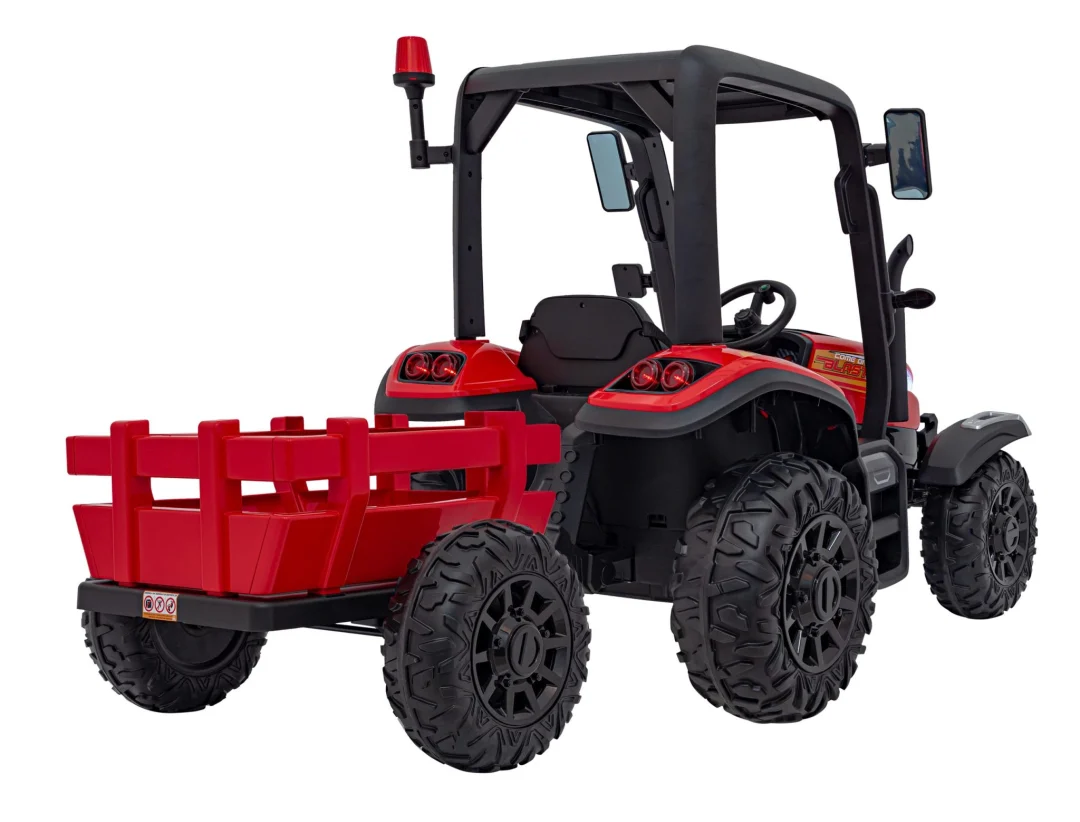 BLAST traktor s prikolicom crveni 24V_12