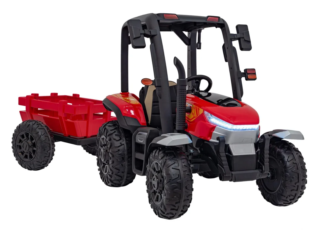 BLAST traktor s prikolicom crveni 24V_14