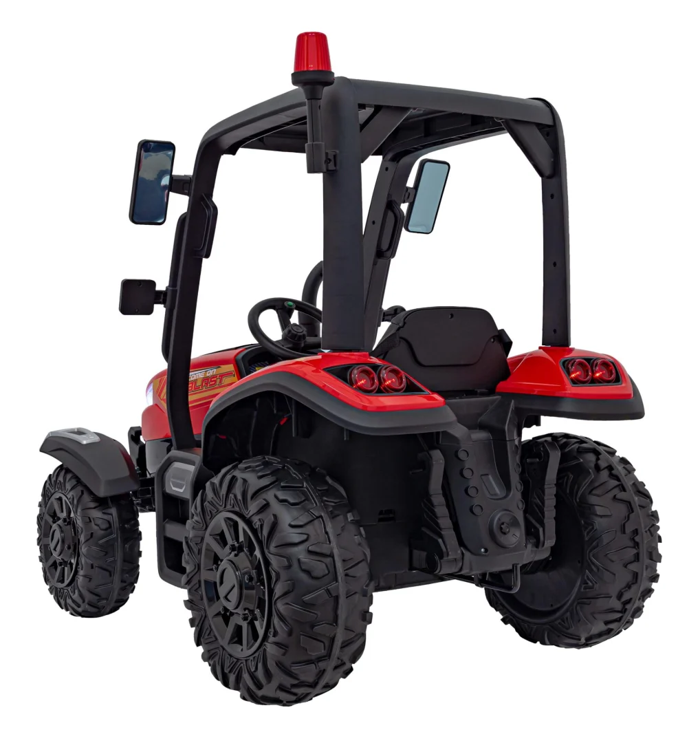 BLAST traktor s prikolicom crveni 24V_8