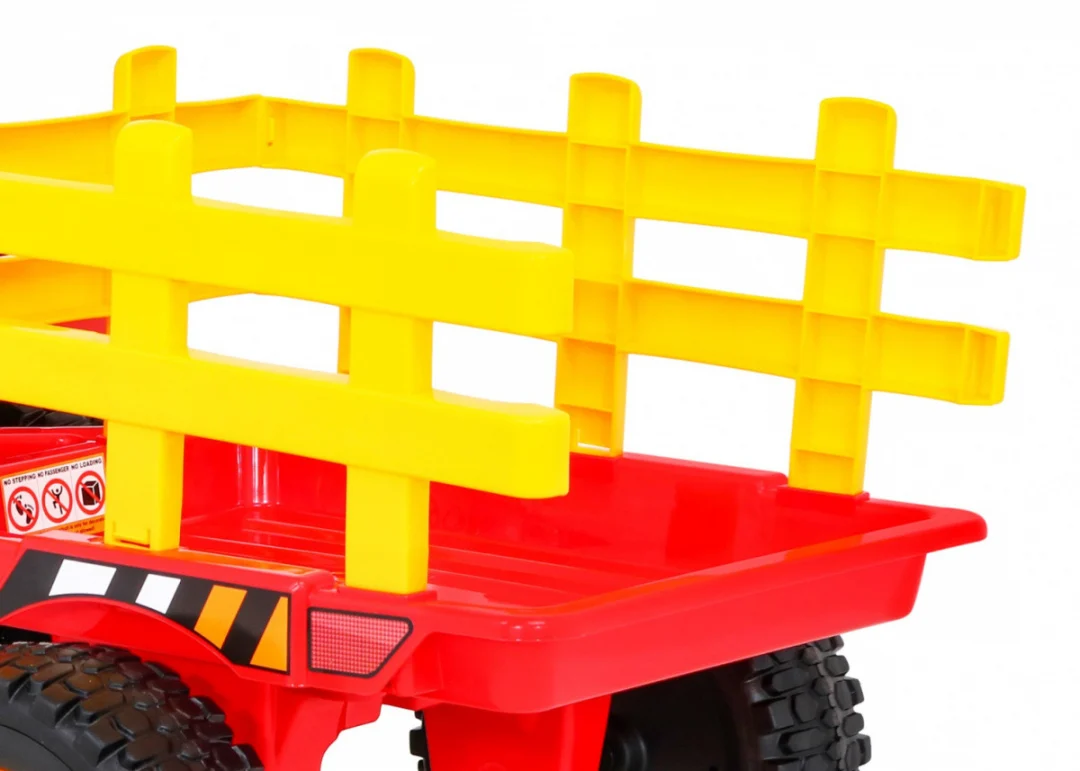 BLOW traktor s prikolicom na akumulator crveni_11