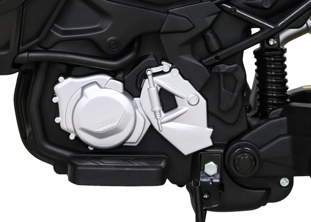 BMW F850 GS dječji motocikl na baterije bijeli + pomoćni kotači + audio LED + spori start, bijela motor na akumulator_12