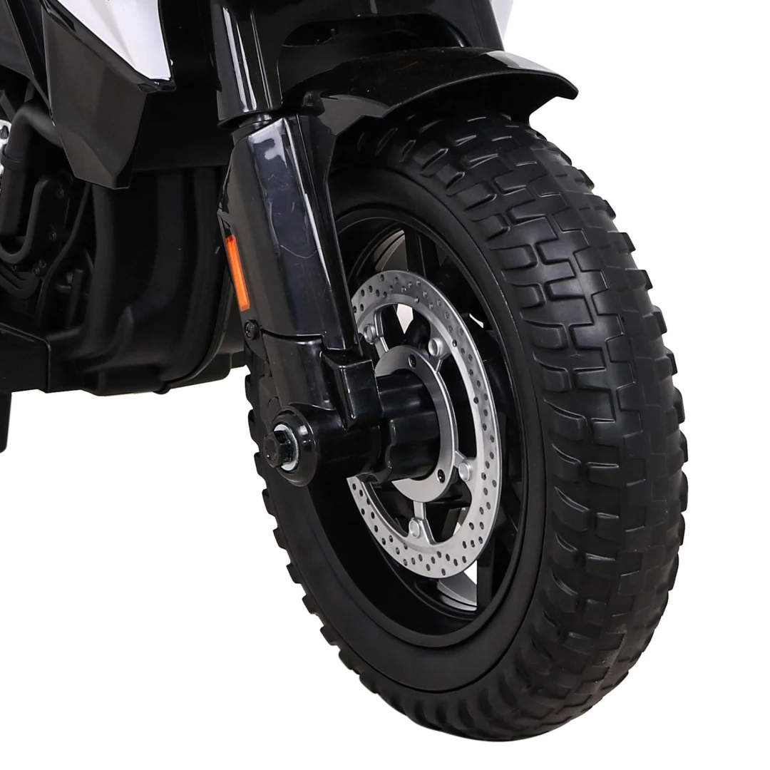 BMW F850 GS dječji motocikl na baterije bijeli + pomoćni kotači + audio LED + spori start, bijela motor na akumulator_14