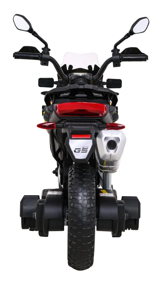 BMW F850 GS dječji motocikl na baterije žuti + pomoćni kotači + audio LED + spori start + EVA, žuta motor na akumulator_6
