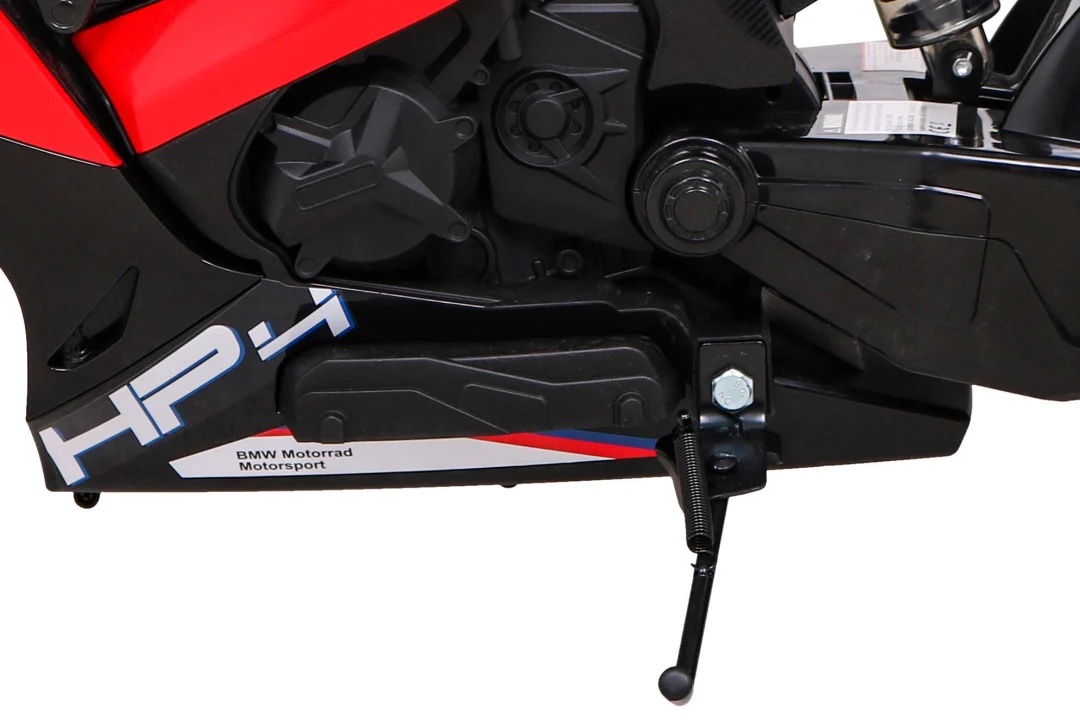 BMW HP4 dječji motocikl na baterije, crveni + pomoćni kotači + spori start + EVA + MP3 LED, crvena motor na akumulator_10