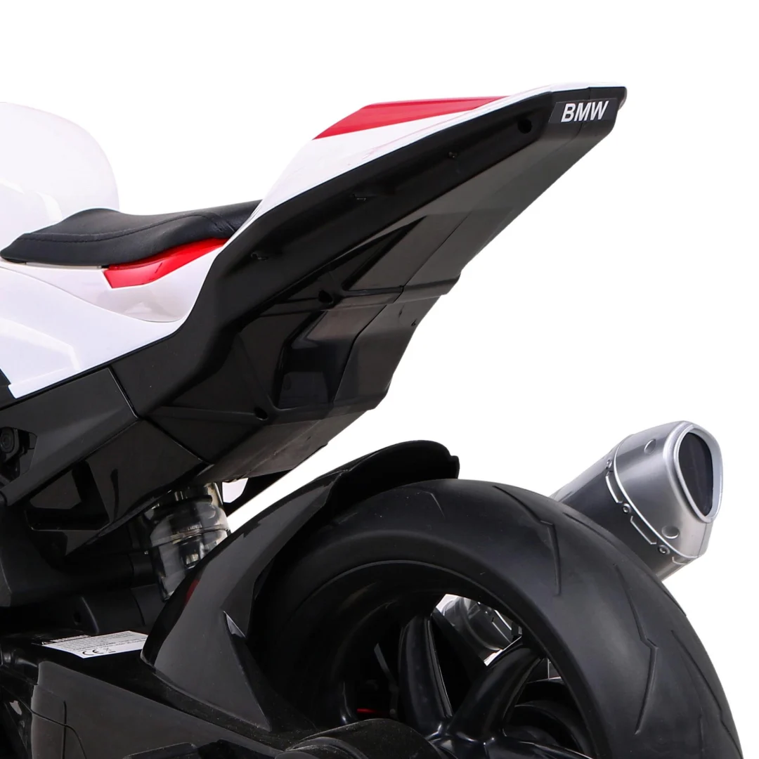 BMW HP4 dječji motocikl na baterije, crveni + pomoćni kotači + spori start + EVA + MP3 LED, crvena motor na akumulator_15
