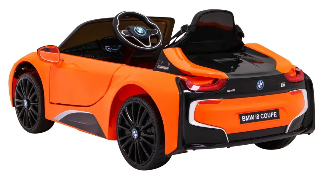 BMW I8 Lift Auto Akumulator Narančasta + Daljinski upravljač + Sporo pokretanje + Sigurnosni_5