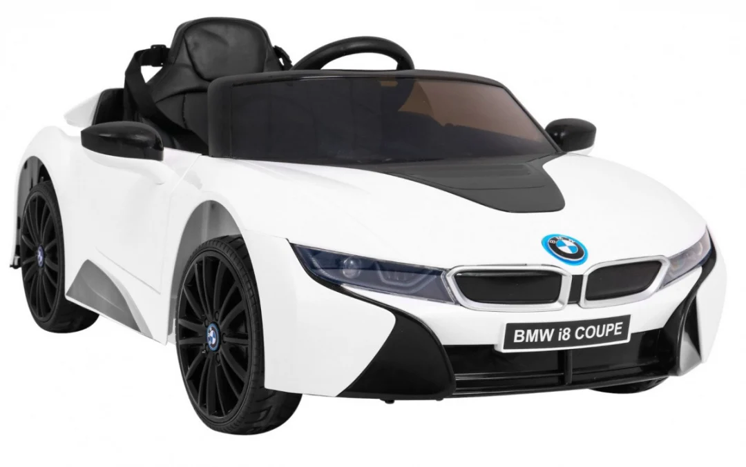 BMW I8 Lift Battery Car bijeli + Daljinski upravljač, bijela_10