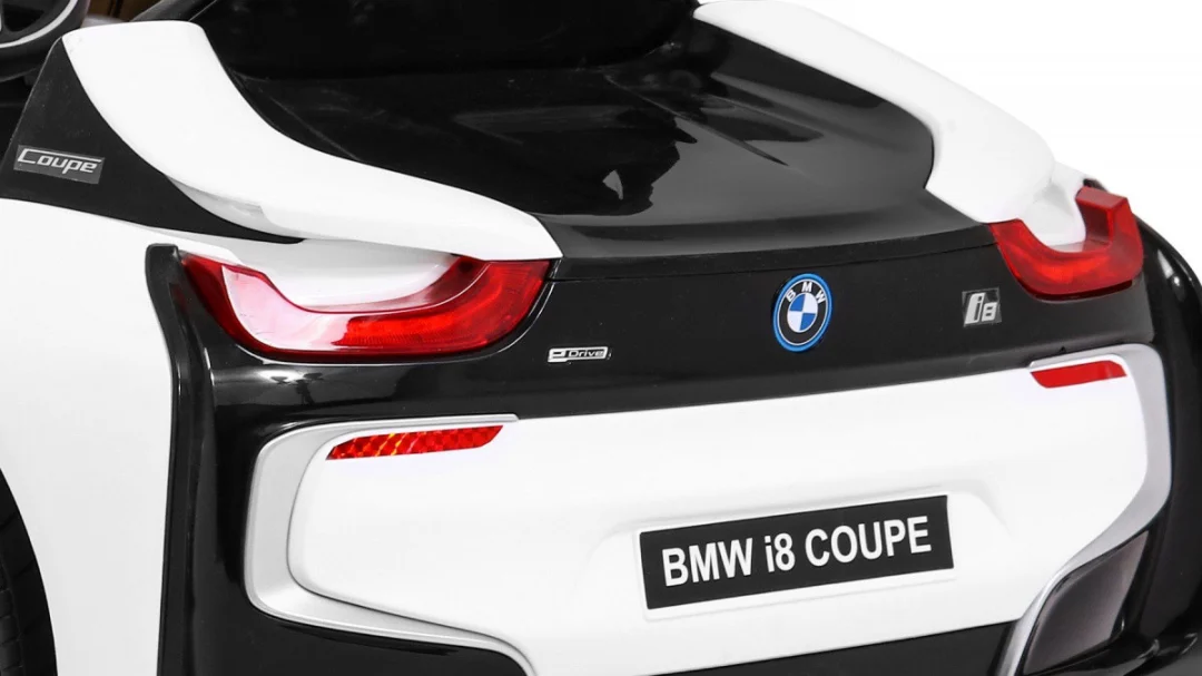 BMW I8 Lift Battery Car bijeli + Daljinski upravljač, bijela_13