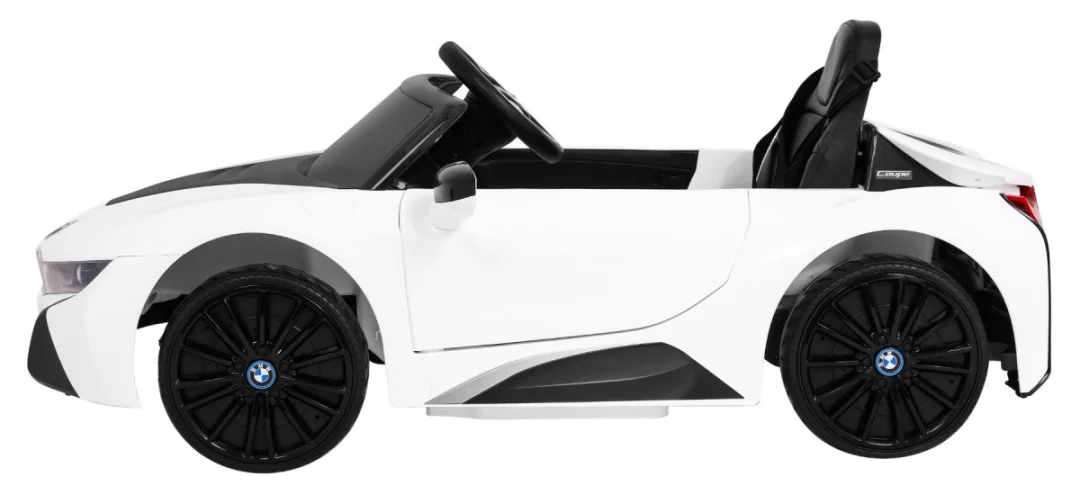 BMW I8 Lift Battery Car bijeli + Daljinski upravljač, bijela_4