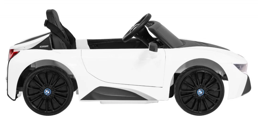 BMW I8 Lift Battery Car bijeli + Daljinski upravljač, bijela_9