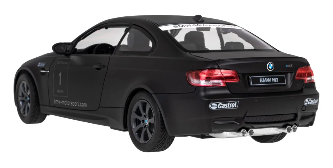 BMW M3 crni RASTAR model 1:14 Automobil na daljinsko upravljanje + 2,4 GHz daljinski upravljač, crna_3