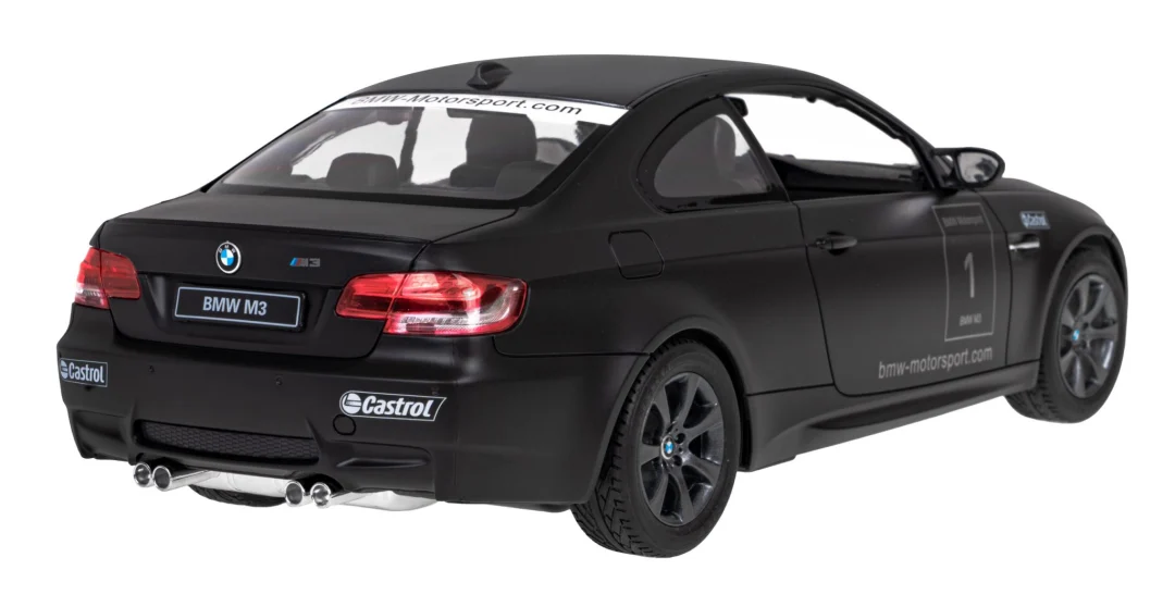 BMW M3 crni RASTAR model 1:14 Automobil na daljinsko upravljanje + 2,4 GHz daljinski upravljač, crna_4