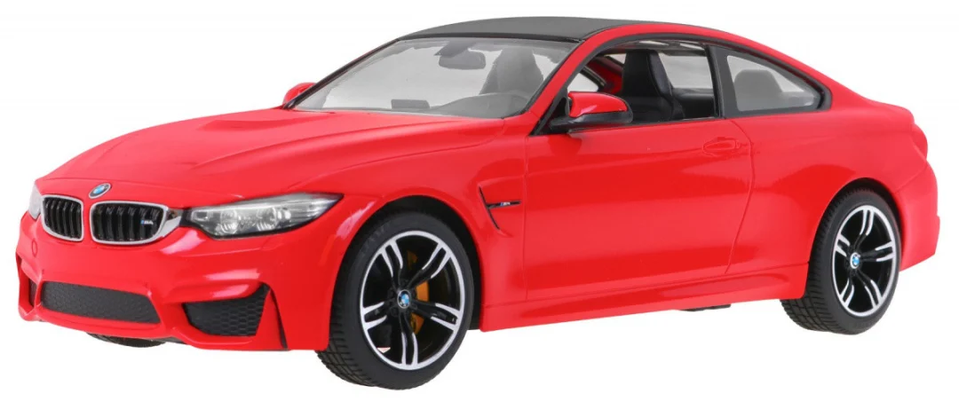 BMW M4 Coupe crveni RASTAR model 1:14 Automobil na daljinsko upravljanje + 2,4 GHz, crvena_2