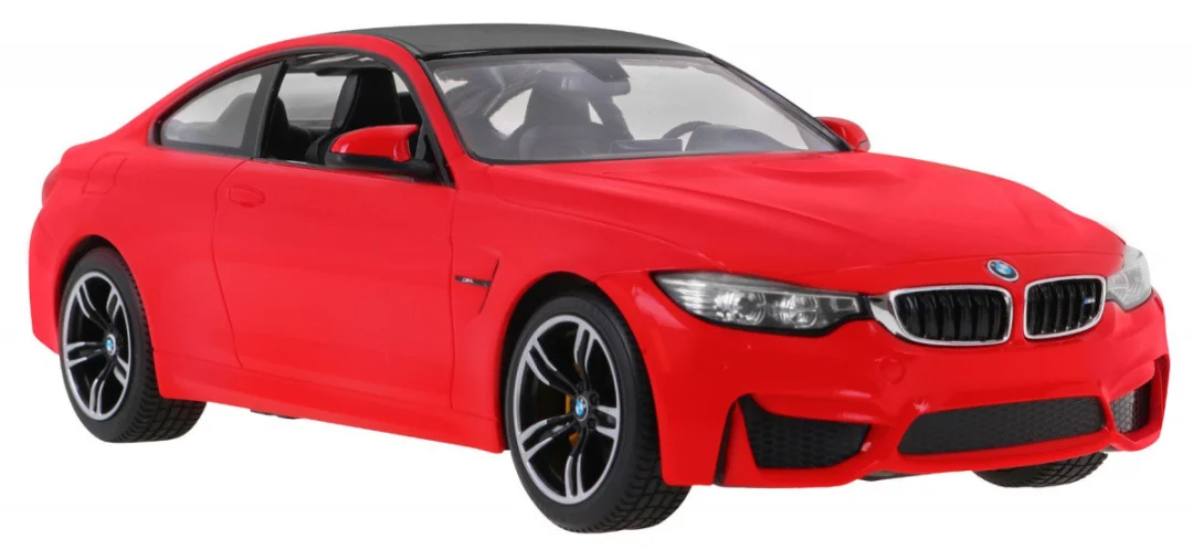 BMW M4 Coupe crveni RASTAR model 1:14 Automobil na daljinsko upravljanje + 2,4 GHz, crvena_7