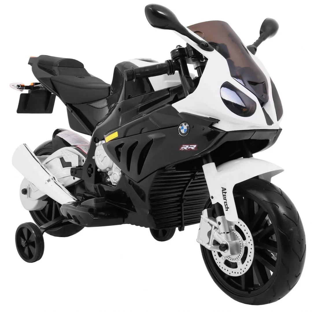 BMW S1000 RR motocikl na akumulator, crni motor na akumulator_8