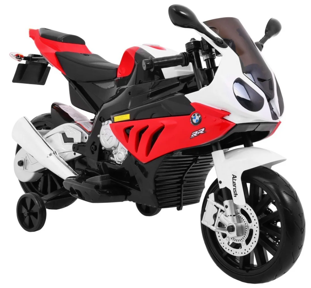 BMW S1000 RR motocikl na akumulator, crveni motor na akumulator_10