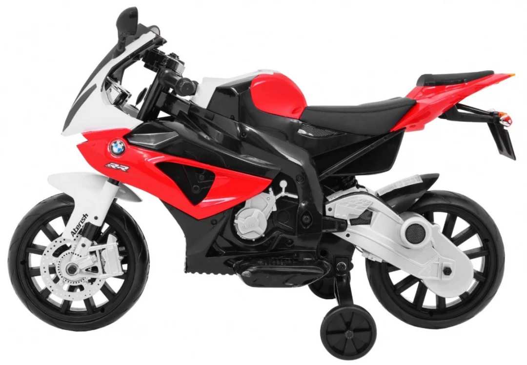 BMW S1000 RR motocikl na akumulator, crveni motor na akumulator_4