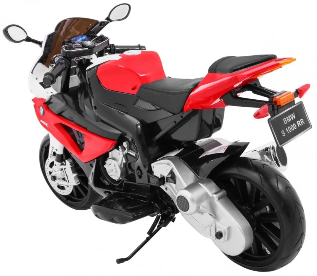 BMW S1000 RR motocikl na akumulator, crveni motor na akumulator_6