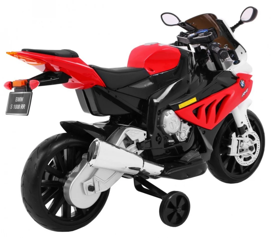 BMW S1000 RR motocikl na akumulator, crveni motor na akumulator_9