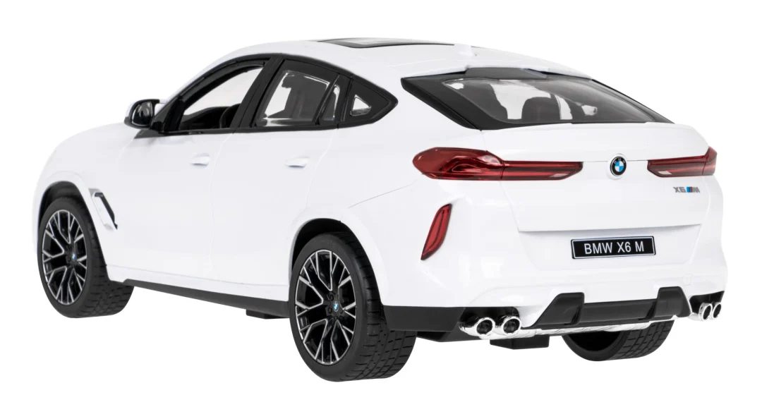 BMW X6 M bijeli RASTAR model 1:14 Automobil na daljinsko upravljanje + 2,4 GHz daljinski, bijela_3