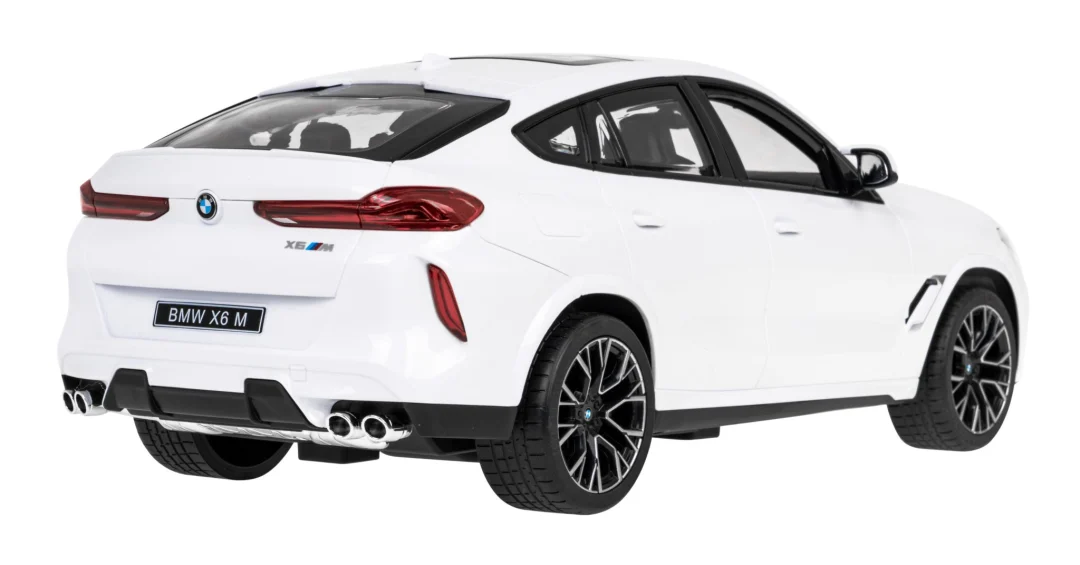 BMW X6 M bijeli RASTAR model 1:14 Automobil na daljinsko upravljanje + 2,4 GHz daljinski, bijela_4