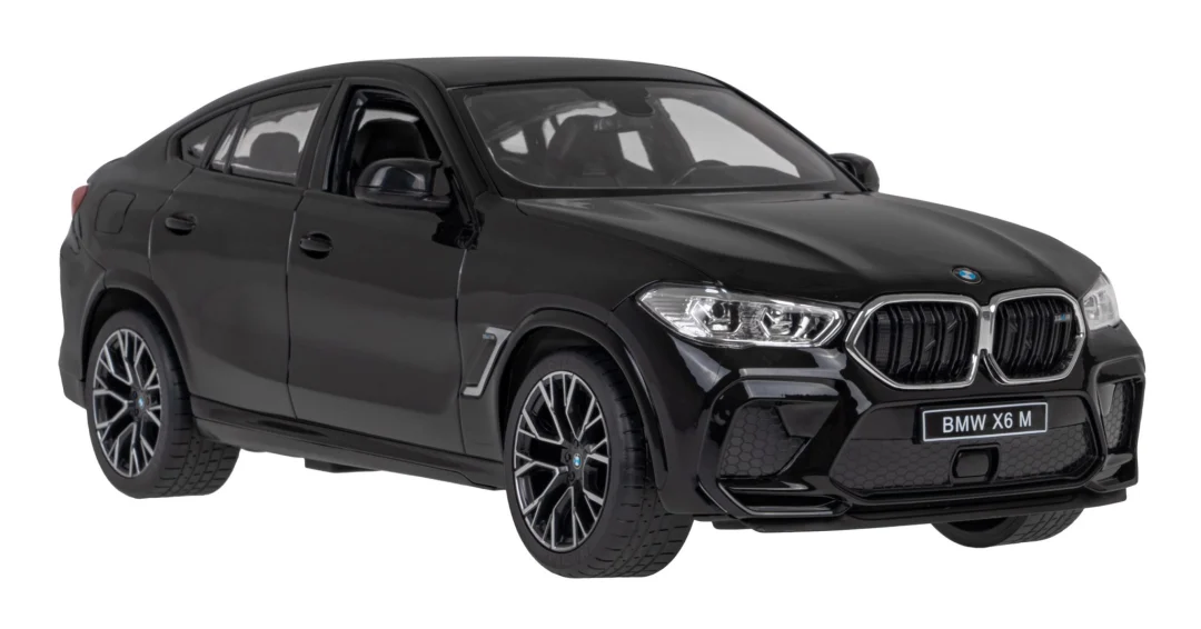 BMW X6 M crni RASTAR model 1:14 Automobil na daljinsko upravljanje + 2,4 GHz daljinski, crna_2