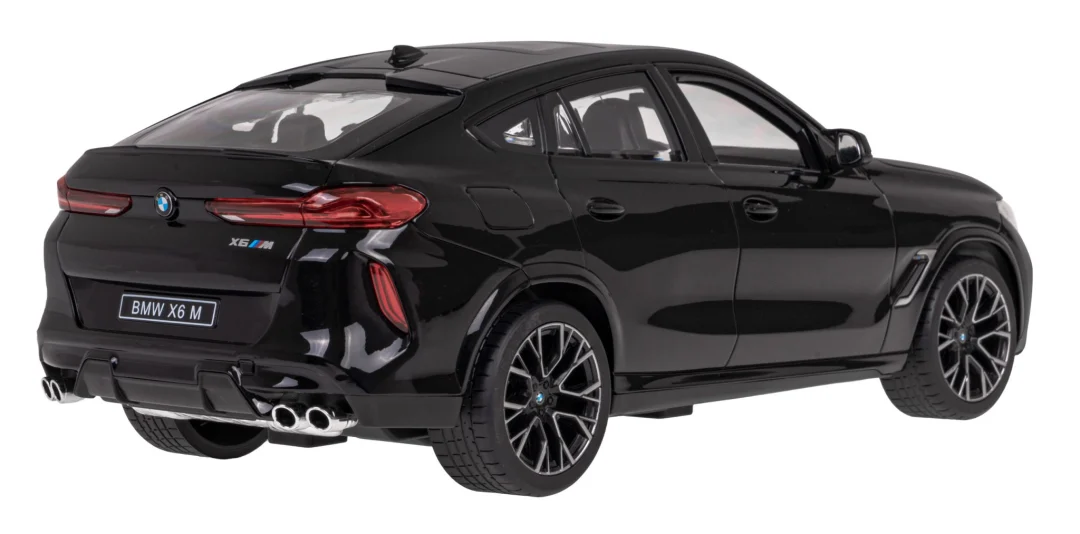 BMW X6 M crni RASTAR model 1:14 Automobil na daljinsko upravljanje + 2,4 GHz daljinski, crna_4