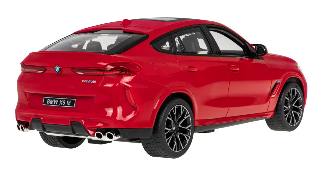 BMW X6 M crveni RASTAR model 1:14 Automobil na daljinsko upravljanje + 2,4 GHz daljinski, crvena_4