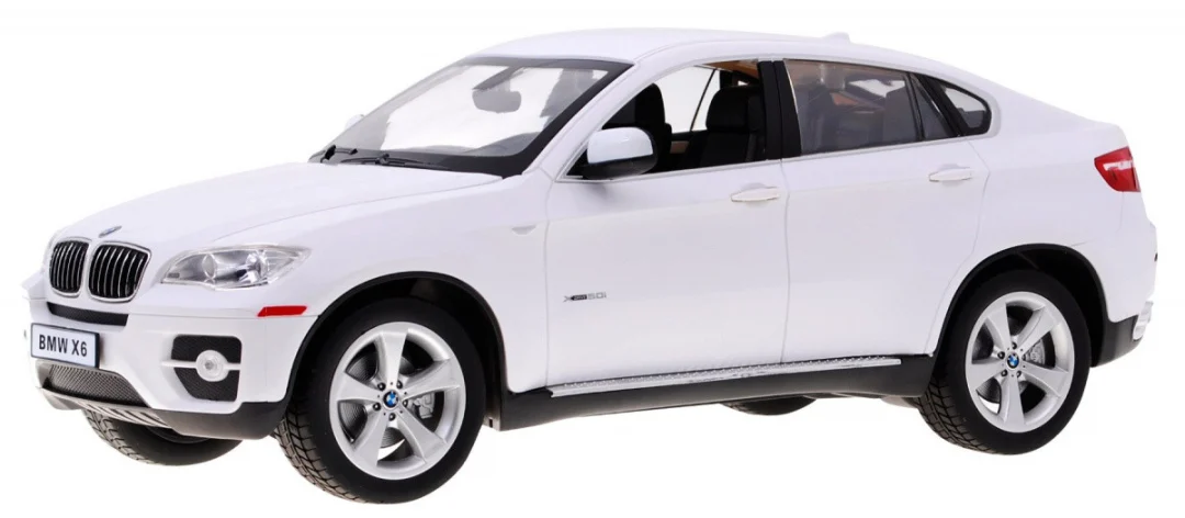 BMW X6 bijeli RASTAR model 1:14 SUV automobil na daljinsko upravljanje + 2,4 GHz daljinski, bijela_3