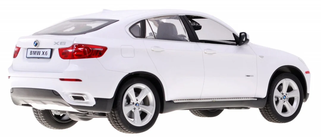 BMW X6 bijeli RASTAR model 1:14 SUV automobil na daljinsko upravljanje + 2,4 GHz daljinski, bijela_5