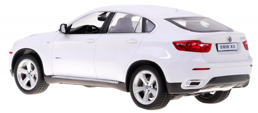 BMW X6 bijeli RASTAR model 1:14 SUV automobil na daljinsko upravljanje + 2,4 GHz daljinski, bijela_6
