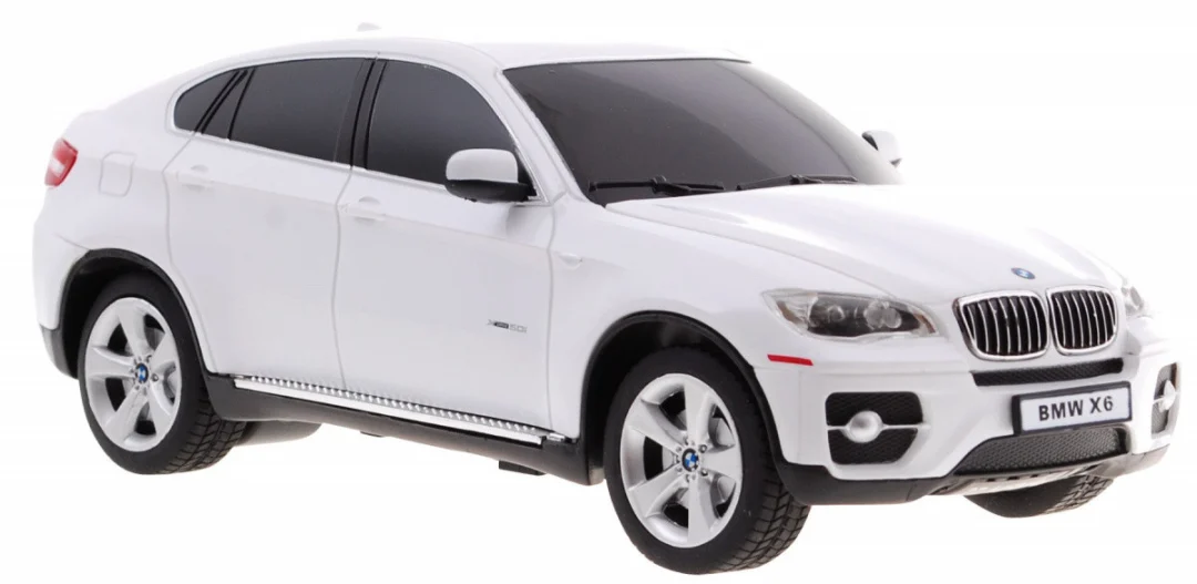 BMW X6 bijeli RASTAR model 1:24 SUV automobil na daljinsko upravljanje + daljinski upravljač, bijela_4